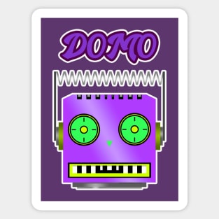 Domo Robot Sticker
